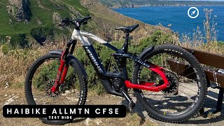 Haibike Allmtn CF SE Frist Test Ride⚡️🔥 [upl. by Adim166]