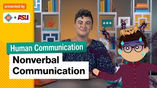 Nonverbal Communication  Intro to Human Communication  Study Hall [upl. by Aidroc]