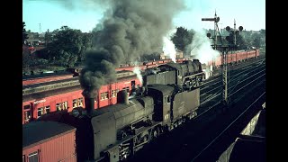 Victorian Railways Steam Trains in the 1960s Part 2 [upl. by Siroved44]