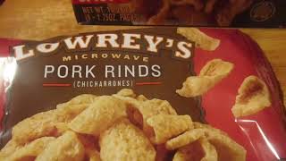 Lowreys Microwavable Spicy Pork Rinds [upl. by Ange]