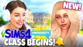 NEW The Sims 4 DISCOVER UNIVERSITY 👩🏼‍🎓 1 [upl. by Netsuj]