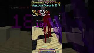 Enderman Slayer Is SO HARD  Hypixel Syblock shorts [upl. by Iline]