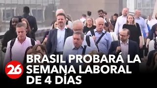 Brasil probará la semana laboral de 4 días [upl. by Cyrie]