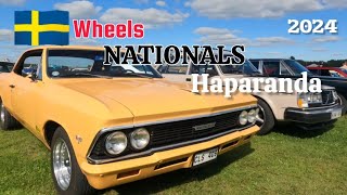 🇸🇪 Suécia Classic Motormeet  Wheels Nationals Haparanda  only cars somente carros  car show [upl. by Acinok485]