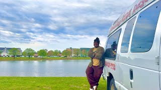 My FIRST Night Camping In My New Van Chicago amp Beautiful Campsite [upl. by Etienne]