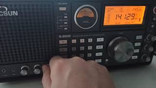 Tecsun S2000 VS PL990X SSB [upl. by Hairahcez]