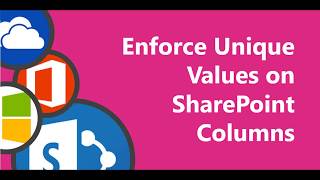 Microsoft365 Day 234 Enforce Unique Values for Metadata in SharePoint [upl. by Kcired]