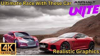 Realistic Car Racing Gameplay  Asphalt Legends Unite [upl. by Nahij177]