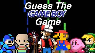 Guess the Game Boy Games on Piano Piano Quiz [upl. by Aicssej]