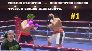 Undisputed boxing  Twitch series highlights  First title shot for Mozius [upl. by Sanger]