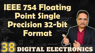 IEEE 754 Single Precision 32bit Floating Point Format Steps Format and Example [upl. by Celesta902]