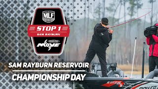 Tackle Warehouse Invitationals  Stop 1  Sam Rayburn Reservoir  Championship Day [upl. by Lilak]