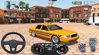 Us Taxi Driver Simulator  City Car Driving  Gadi Wala Games Car Game Android Gameplay [upl. by Gitt]