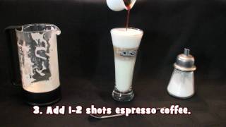 How to pour a Latte Macchiato in under 1 Minute [upl. by Yssac]