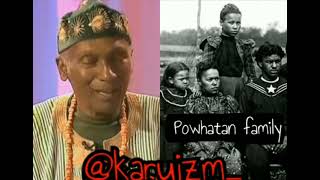 Pan African Leonard Jefferies reveals his Powhatan Indian heritage [upl. by Etnor]