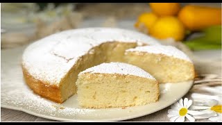 TORTA AL LIMONE 🤩Senza Uova Senza Latte Senza Burro RICETTA Light [upl. by Kathie]