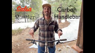 Salsa Rustler Carbon Handlebar Review [upl. by Windzer]