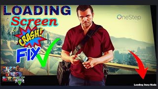 GTA 5 Loading Screen Crash Fix 100  GTA 5 Crash Fix  Loading Sceen Error [upl. by Mulvihill]