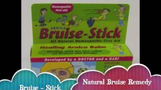 BruiseStick Natural Bruise Remedy Black Eye [upl. by Bolitho]