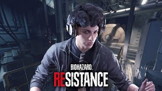 Nerd Power vs Infinite Trap  Gun 💣 RESIDENT EVIL RESISTANCE [upl. by Ylrebmit653]