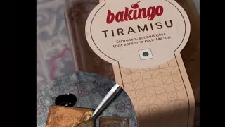 Bakingo Tiramisu Reviews trendingnow youtubevideos yt viralvideo review tiramisu [upl. by Aihsenak]