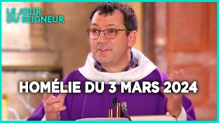 Homélie du 3 mars 2024  Quel signe peuxtu nous donner pour agir ainsi   Le Jour du Seigneur [upl. by Mobley]