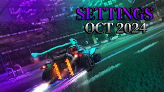 My OCT 2024 Rocket League Settings  Rocket League Season 16 [upl. by Fidelity]