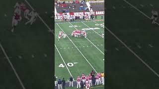 Stony Brook INSANE Touchdown vs Fordham collegefootball fcsfootball sports football shorts [upl. by Nairde]