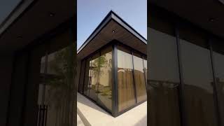 ALU paradise aluminium door window system 🪟 glass house 🏠📞 [upl. by Atikcir]