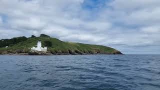 Sailing to Fowey St Mawes and Swanpool Cornwall in Hurley 22 Seahawk 12 minutes [upl. by Airel]