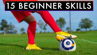 15 EASY SKILL MOVES for BEGINNERS [upl. by Jemimah]