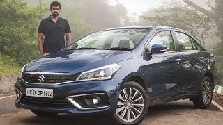 2018 Maruti Ciaz Facelift Review  Comfortable Not Dynamic  Faisal Khan [upl. by Assirok]