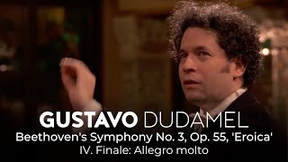 Gustavo Dudamel  Beethoven Symphony No 3  Mvmt 4 Orquesta Sinfónica Simón Bolívar [upl. by Aneerb357]