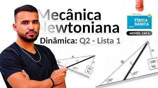 MECÂNICA NEWTONIANA Dinâmica Questão 2  Lista 1 [upl. by Coltin]