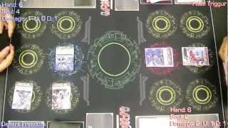 Cardfight Vanguard  Royal Paladins vs Kagero  Game 1 [upl. by Eisnyl]