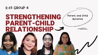 Strengthening ParentChild Relationship [upl. by Hyde]