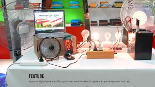 Sunchonglic New Modified Socket Power Inverter 12V 300VA WIth AC Charger FS300C [upl. by Mariquilla]