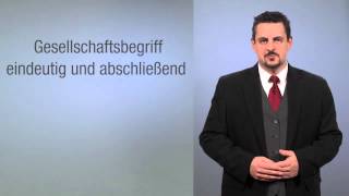 Gesellschaftsrecht – Grundlagen Tutorial Das Wesen des Gesellschaftsrechts video2braincom [upl. by Salas]