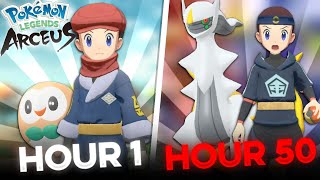 I Spent 50 Hours in Pokémon Legends Arceus Heres What Happened [upl. by Notsa]