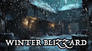 Winter Storm Ambience with Icy Howling Wind Sounds for Sleeping  10hrs Sounds for beat Insomnia [upl. by Derr]