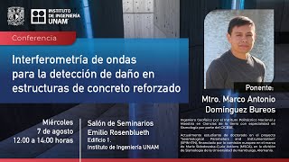 Interferometría de ondas para la detección de daño en estructuras de concreto reforzado [upl. by Birck231]