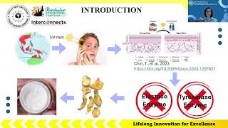 Potential of Bangle Zingiber montanum Rhizome Extract as an AntiagingPresenterEndang DW [upl. by Neelia743]