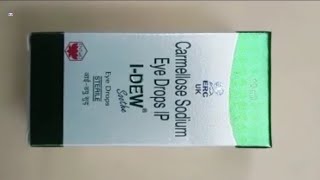 IDew Soothe Eye Drops  IDew Eye Drops  Carmellose Sodium Eye drops  I Dew Soothe Eye Drops Uses [upl. by Gianina70]