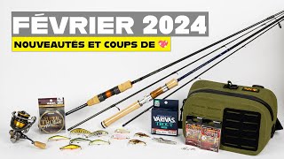 FEVRIER 2024  nouveautés et coups de 💖 pour la pêche aux leurres [upl. by Giule]