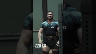 FRONTY 220KG  BIG MAJK I WODYN [upl. by Aihsekin]