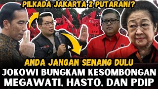 PILKADA JAKARTA 2 PUTARAN JOKOWI BUNGKAM KESOMBONGAN MEGAWATI DAN PDIP [upl. by Akimak]