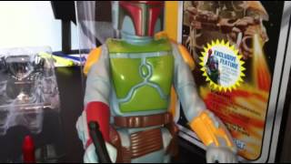 Gentle Giant Vintage 12quot Rocket Fire Boba Fett In Hand Review  GG Holiday Winner [upl. by Simaj]