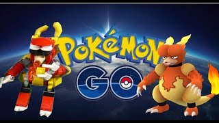 Lego Pokemon Go  how to build MAGMAR [upl. by Moule]