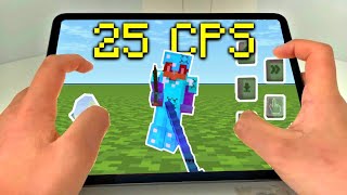 How To Get High CPS In MCPE Mobile  Minecraft Bedrock Edition [upl. by Krucik852]