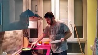 cocinando con ajo tortilla de patatas chips [upl. by Beaudoin]